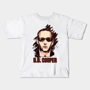 db cooper draw Kids T-Shirt